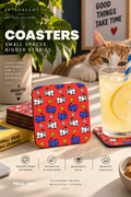 Purrfect Garden Coaster