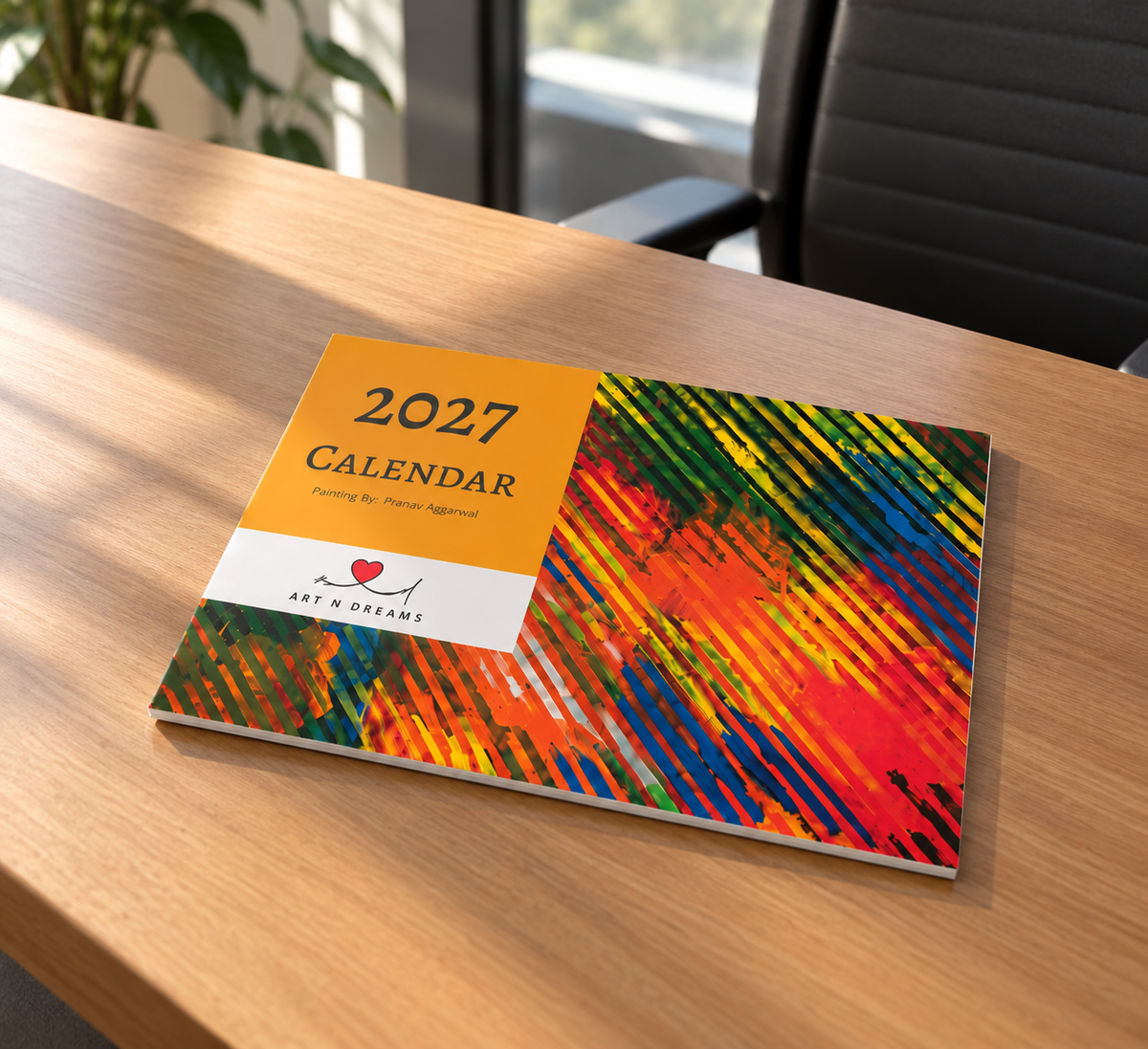 Artndreams 2027 Illustrated Art Calendar