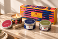 Art N Dreams Soy Wax Candle Set of 3 — Rose, Cool Water and Oudh in premium gift box