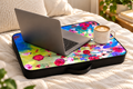 Artndreams Laptop Table standalone – vibrant floral lap desk