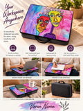 Laptop Table Varun Naren Edition — features infographic, artwork by Varun Naren